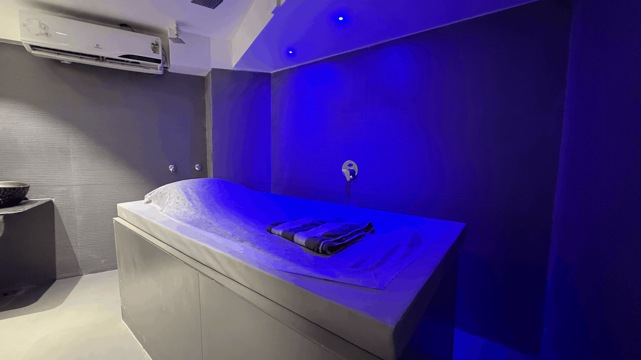 Spa room ambiance