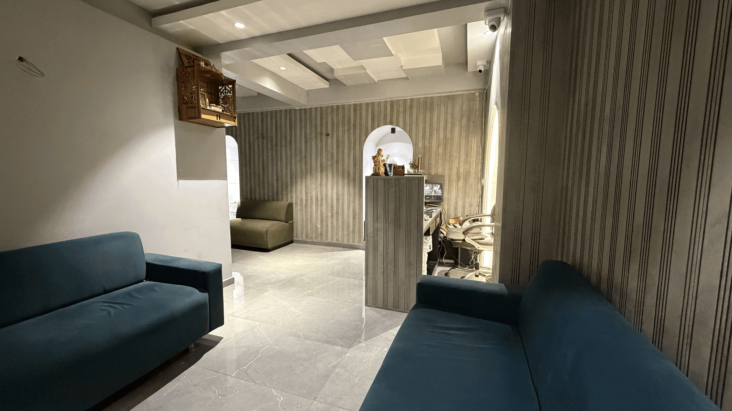 Spa room ambiance